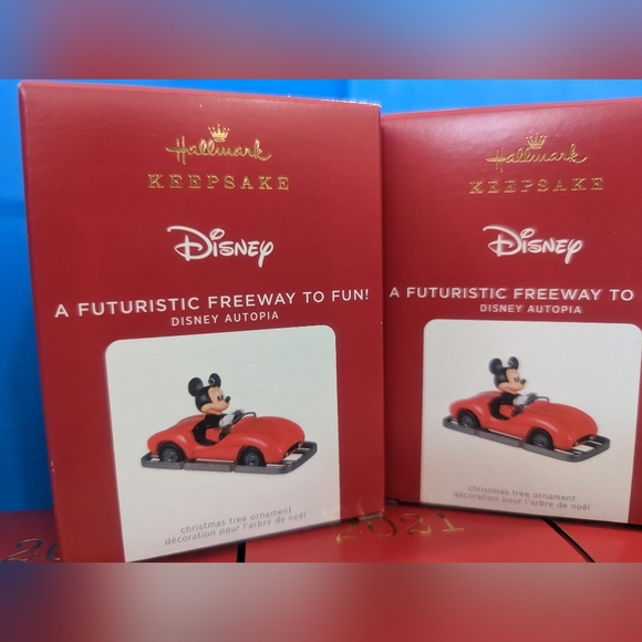 Disney Futuristic Way to Fun Mickey Hallmark Ornament - Picture 2 of 5